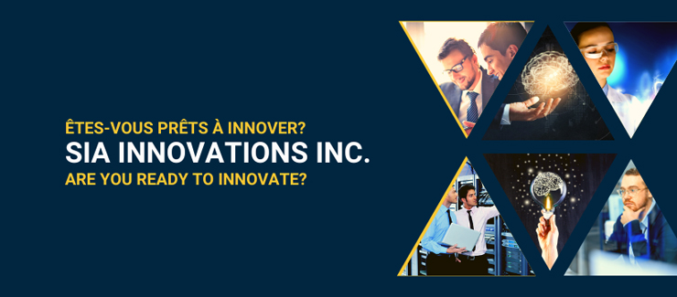 À propos de SIA Innovations À propos de SIA Innovations